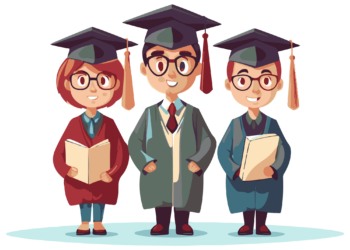 vecteezy cartoon graduate students icon 24781754